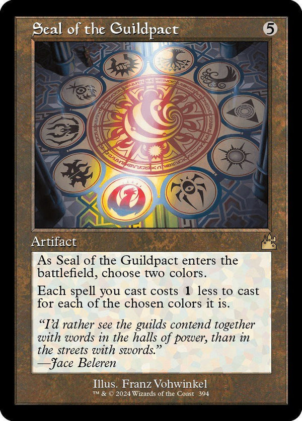 Seal of the Guildpact (Retro Frame) [RVR - 394] - Cartes Sportives Rive Sud