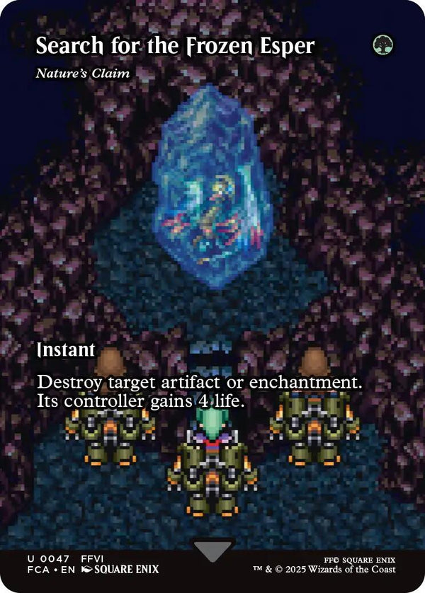 Search for the Frozen Esper - Nature's Claim (Showcase) [FCA - 47] - Cartes Sportives Rive Sud
