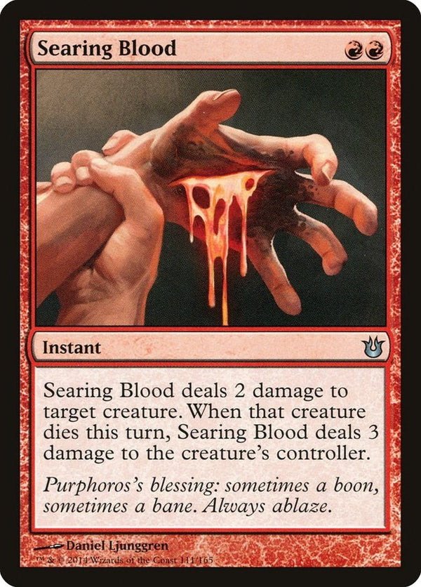 Searing Blood [BNG - 111] - Cartes Sportives Rive Sud
