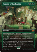 Season of Gathering (Borderless) [BLB - 286] - Cartes Sportives Rive Sud