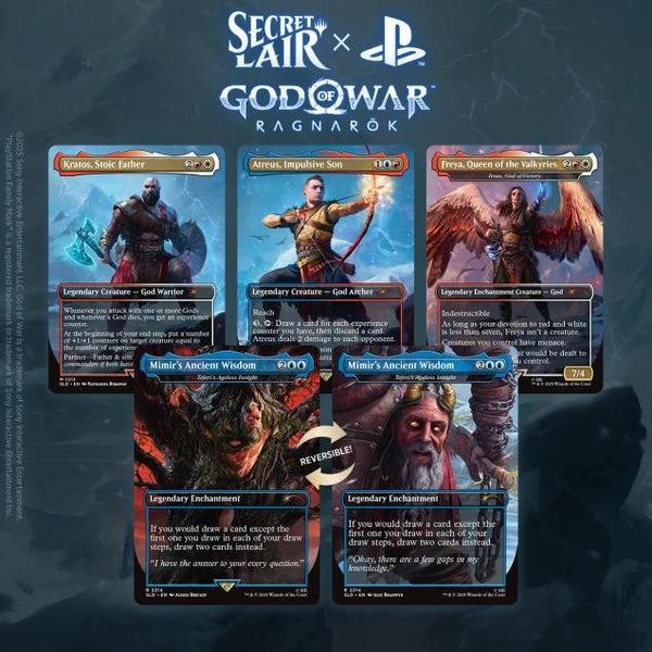 Secret Lair Playstation God Of War Norse (Pre - Order) - Cartes Sportives Rive Sud