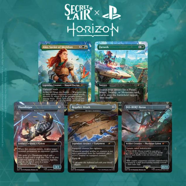 Secret Lair Playstation Horizon Zero Dawn Into The Forbidden West (Pre - Order) - Cartes Sportives Rive Sud