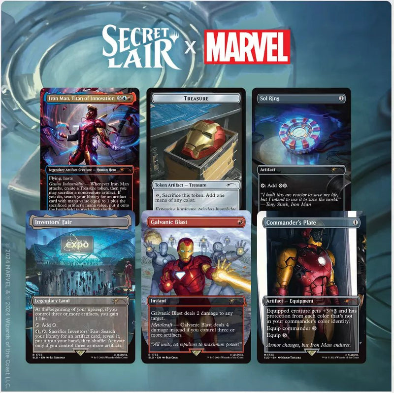 Secret Lair x Marvel's Iron Man - Cartes Sportives Rive Sud