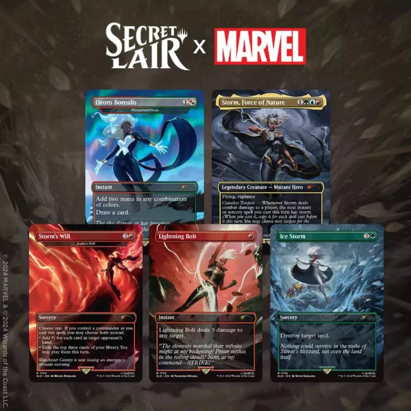 Secret Lair x Marvel's Storm - Cartes Sportives Rive Sud