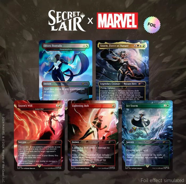 Secret Lair x Marvel's Storm