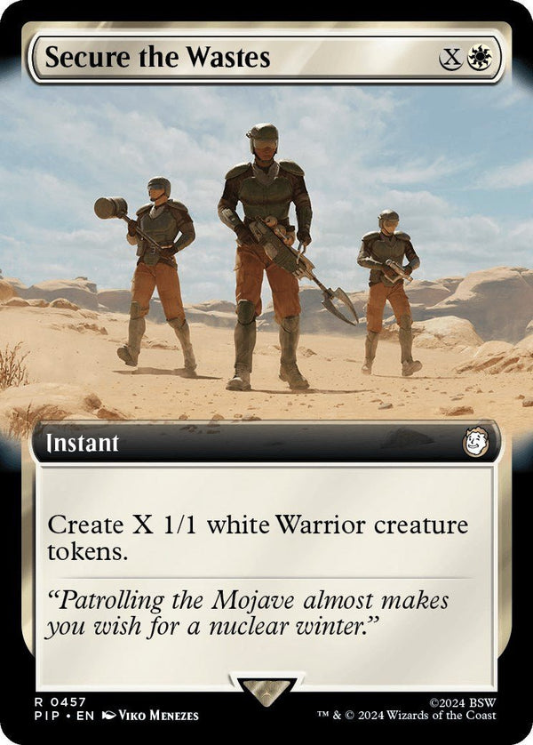 Secure the Wastes (Extended Art) [PIP - 457] - Cartes Sportives Rive Sud