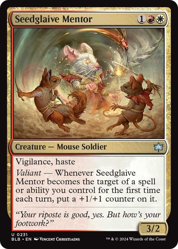 Seedglaive Mentor [BLB - 231] - Cartes Sportives Rive Sud