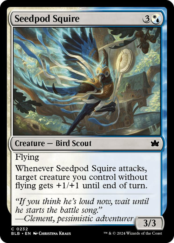 Seedpod Squire [BLB - 232] - Cartes Sportives Rive Sud