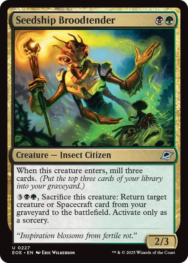 Seedship Broodtender [EOE - 227] - Cartes Sportives Rive Sud