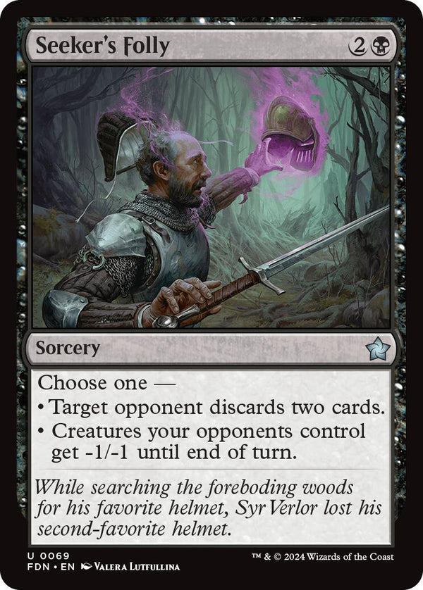 Seeker's Folly [FDN - 69] - Cartes Sportives Rive Sud