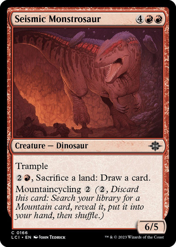 Seismic Monstrosaur [LCI - 166] - Cartes Sportives Rive Sud