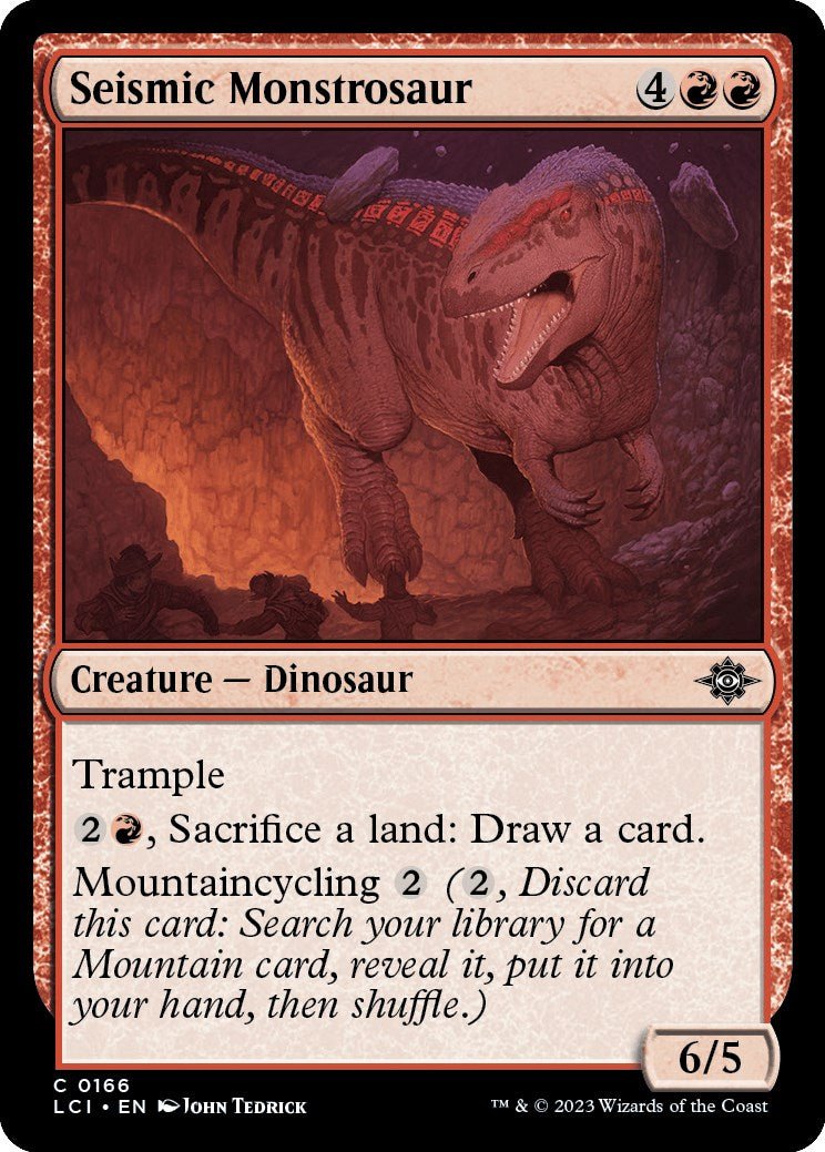 Seismic Monstrosaur [LCI - 166] - Cartes Sportives Rive Sud