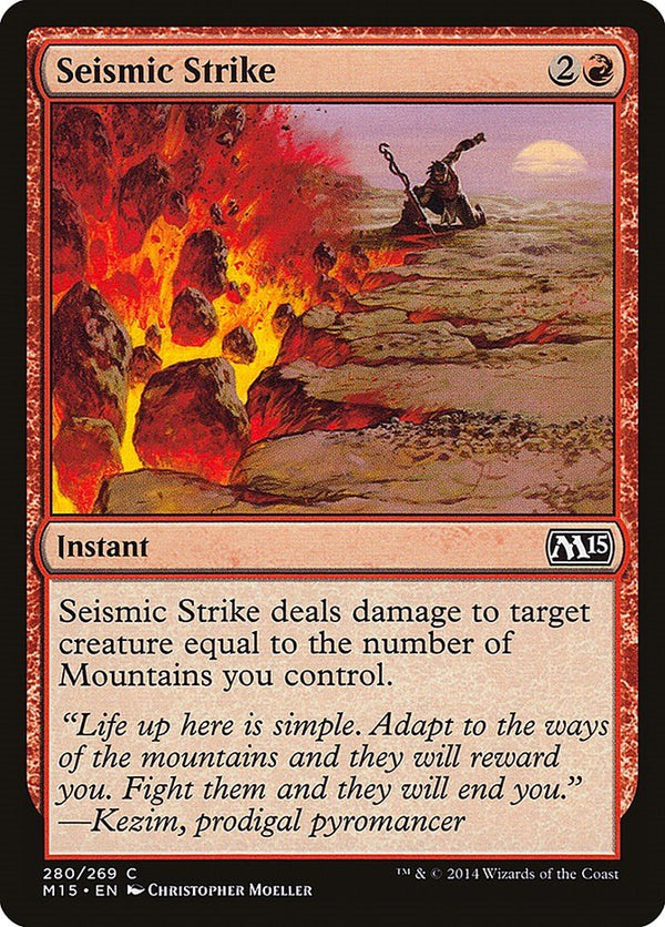 Seismic Strike [M15 - 280] - Cartes Sportives Rive Sud