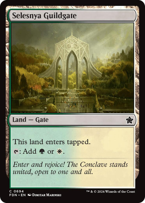 Selesnya Guildgate [FDN - 694] - Cartes Sportives Rive Sud