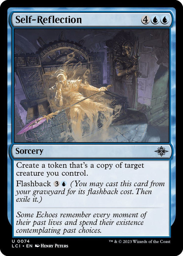 Self - Reflection [LCI - 74] - Cartes Sportives Rive Sud