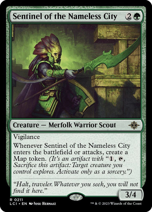 Sentinel of the Nameless City [LCI - 211] - Cartes Sportives Rive Sud