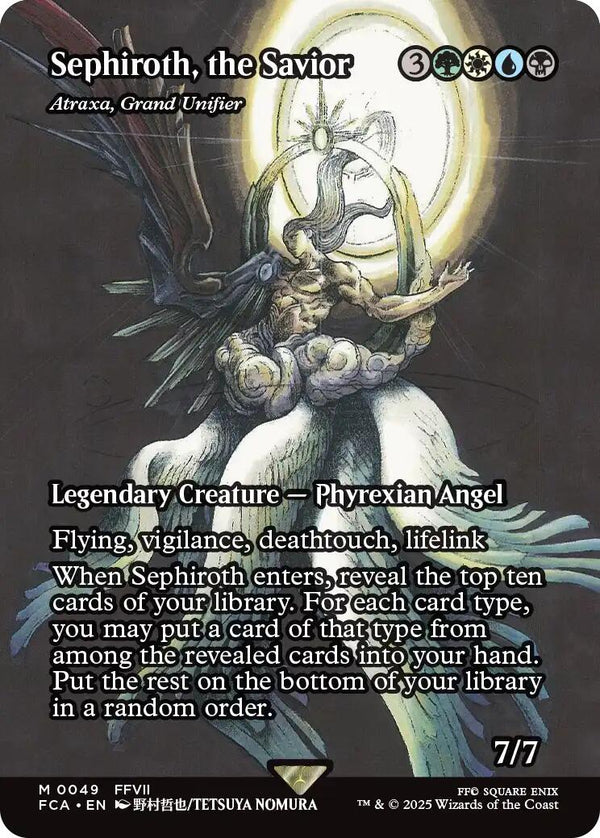 Sephiroth, the Savior - Atraxa, Grand Unifier (Showcase) [FCA - 49] - Cartes Sportives Rive Sud