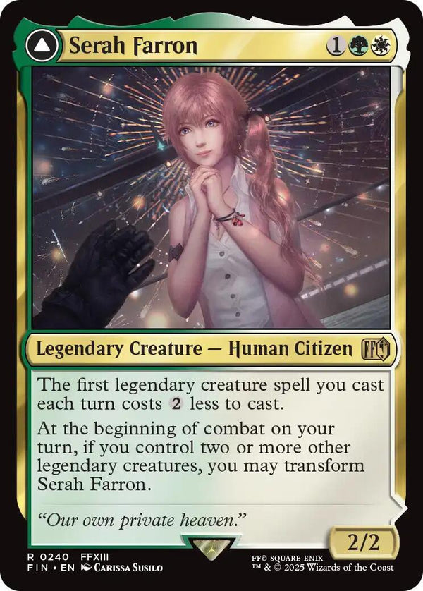 Serah Farron [FIN - 240] - Cartes Sportives Rive Sud