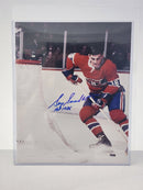 Serge Savard Picture Autographed Authenticated 8X10 - Cartes Sportives Rive Sud