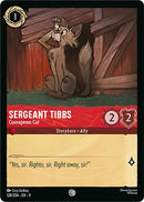 Sergeant Tibbs - Courageous Cat [9 - 128/204] - Cartes Sportives Rive Sud