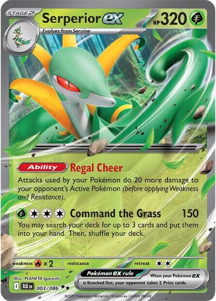 Serperior ex [BLK - 003/086] - Cartes Sportives Rive Sud