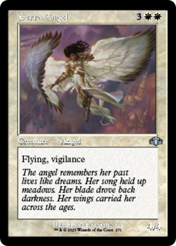 Serra Angel (Retro Frame) [DMR - 271] - Cartes Sportives Rive Sud