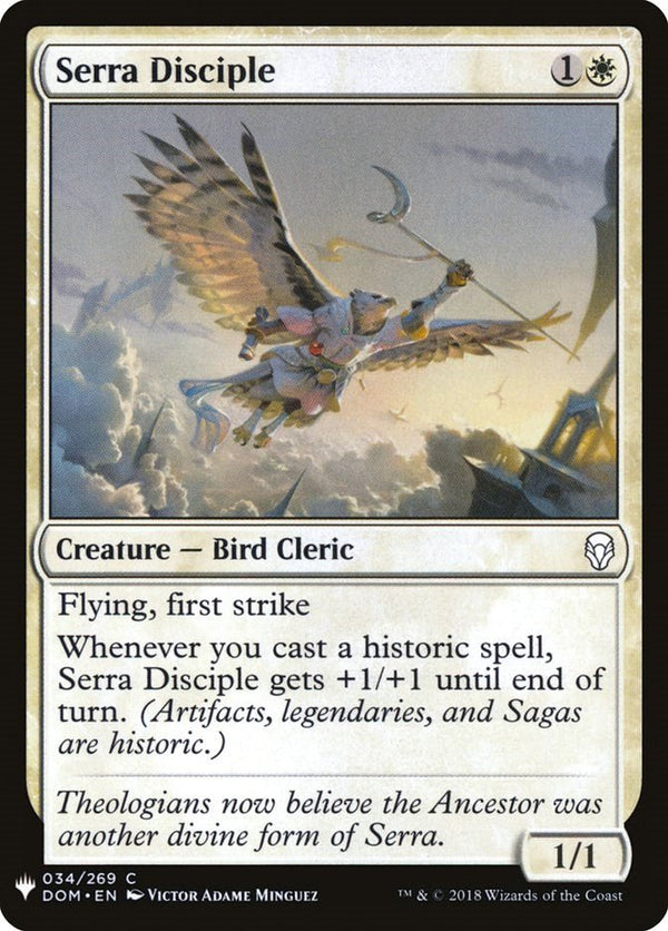 Serra Disciple [LIST - 34] - Cartes Sportives Rive Sud