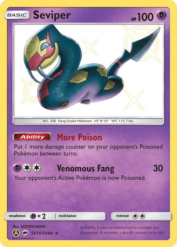 Seviper [HIF:SV - SV15/SV94] - Cartes Sportives Rive Sud