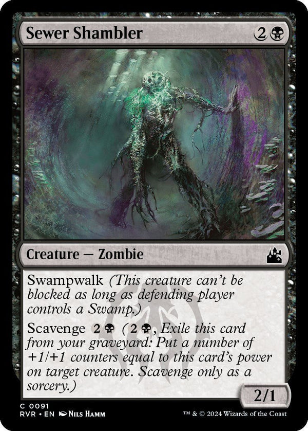 Sewer Shambler [RVR - 91] - Cartes Sportives Rive Sud