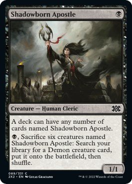 Shadowborn Apostle [2X2 - 89] - Cartes Sportives Rive Sud