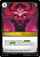 Shadow's Call [UNL - 165/219] - Cartes Sportives Rive Sud