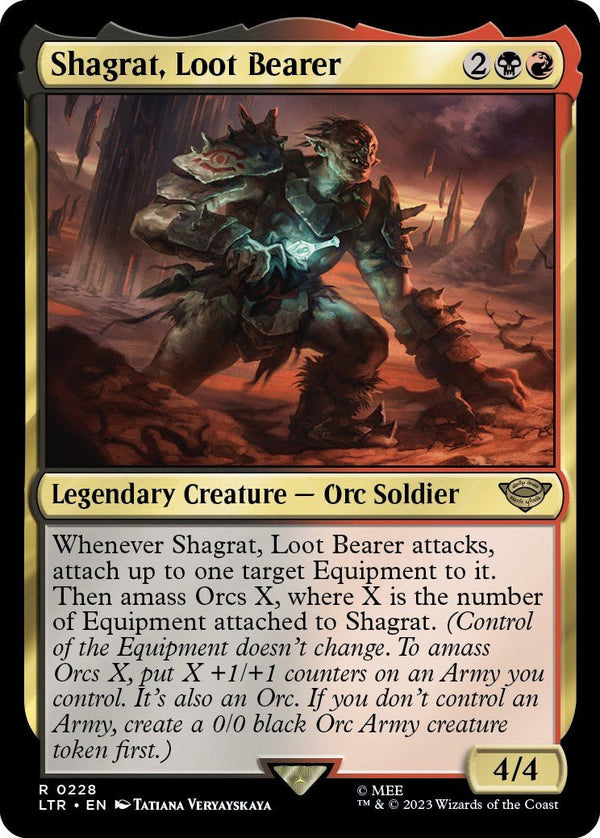 Shagrat, Loot Bearer [LTR - 228] - Cartes Sportives Rive Sud