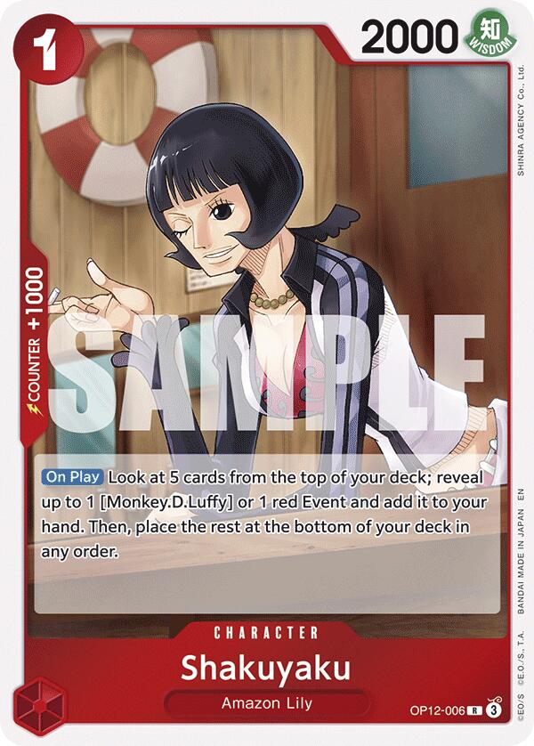 Shakuyaku [OP12 - OP12 - 006] - Cartes Sportives Rive Sud