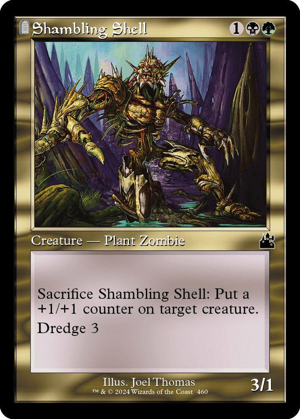 Shambling Shell (Retro Frame) [RVR - 460] - Cartes Sportives Rive Sud