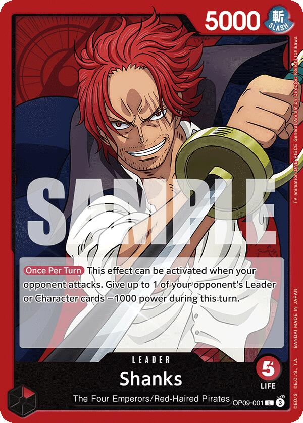 Shanks (001) [OP09 - OP09 - 001] - Cartes Sportives Rive Sud