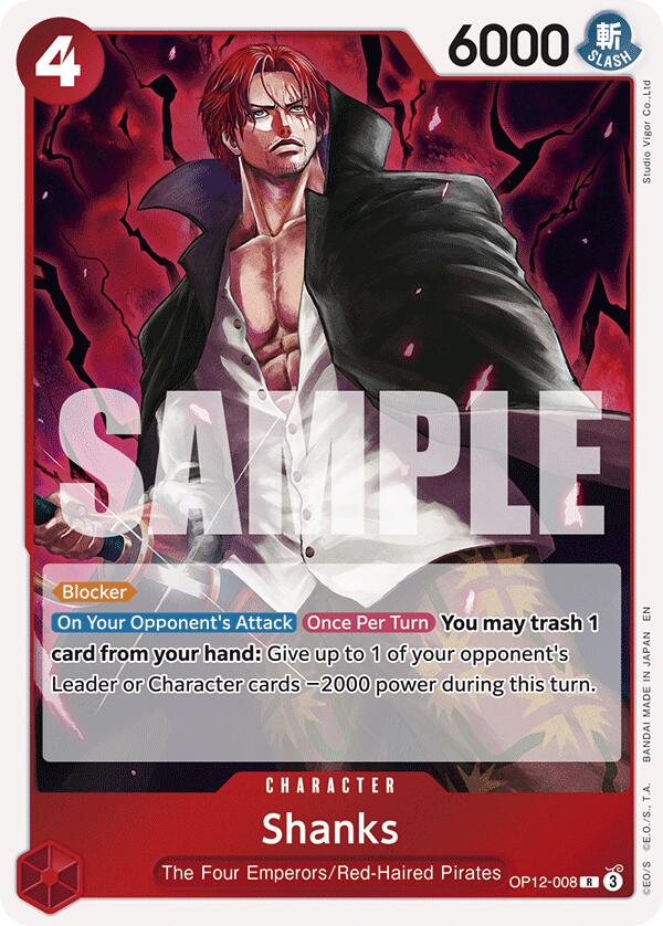 Shanks (008) [OP12 - OP12 - 008] - Cartes Sportives Rive Sud
