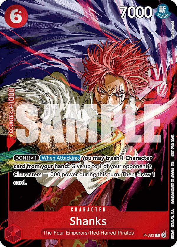 Shanks (Event Pack Vol. 6) [OP - PR - P - 083] - Cartes Sportives Rive Sud