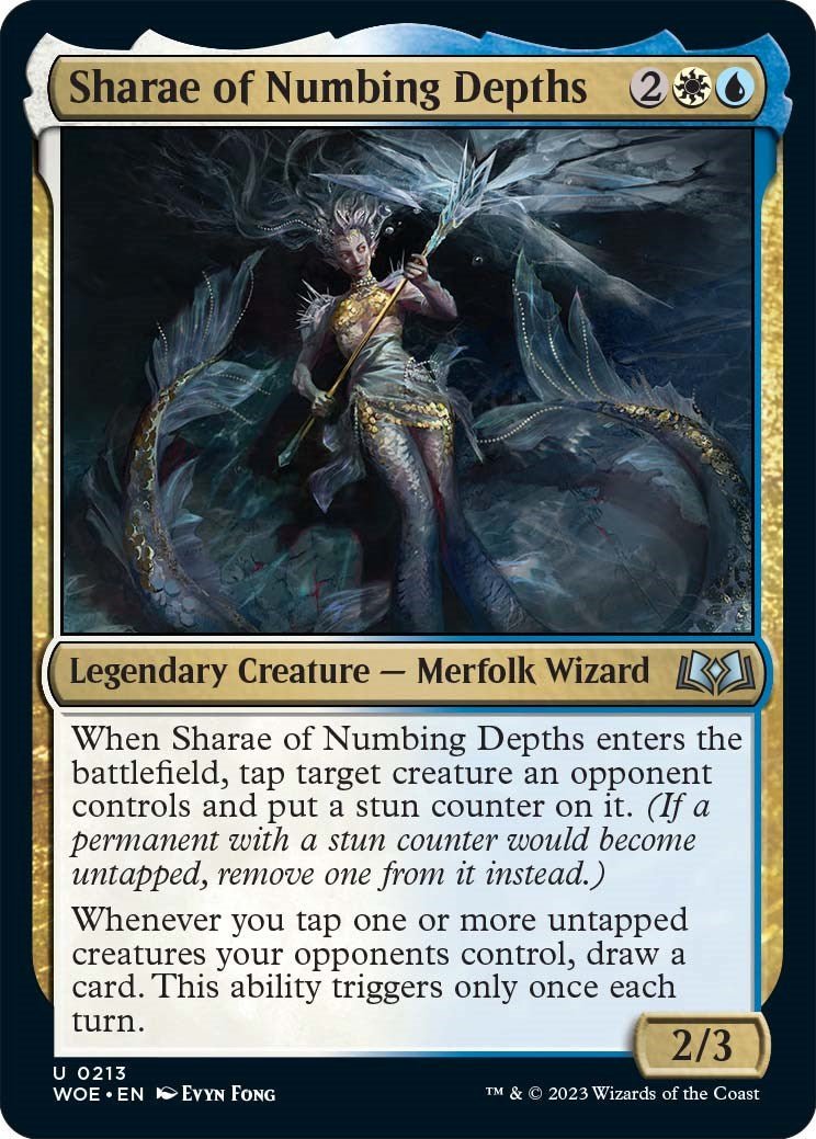 Sharae of Numbing Depths [WOE - 213] - Cartes Sportives Rive Sud