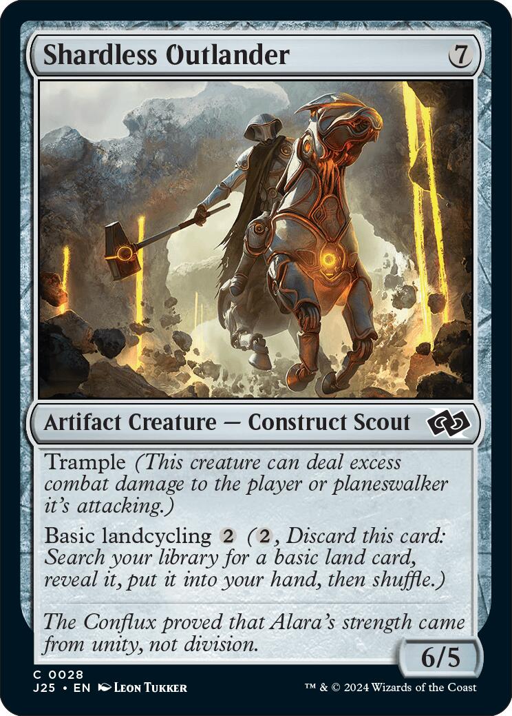 Shardless Outlander [J25 - 28] - Cartes Sportives Rive Sud