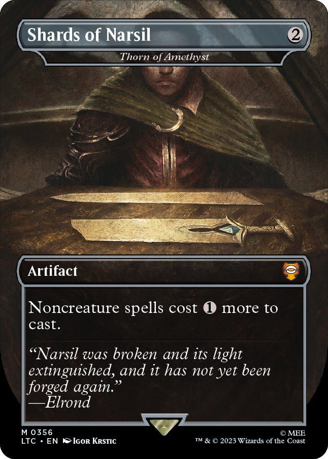 Shards of Narsil - Thorn of Amethyst [LTC - 356] - Cartes Sportives Rive Sud