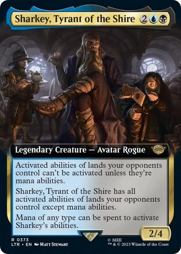 Sharkey, Tyrant of the Shire (Extended Art) [LTR - 373] - Cartes Sportives Rive Sud