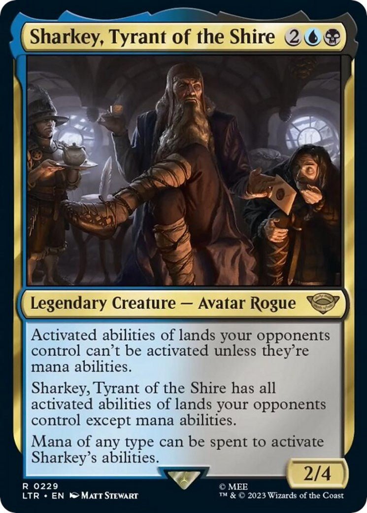 Sharkey, Tyrant of the Shire [LTR - 229] - Cartes Sportives Rive Sud