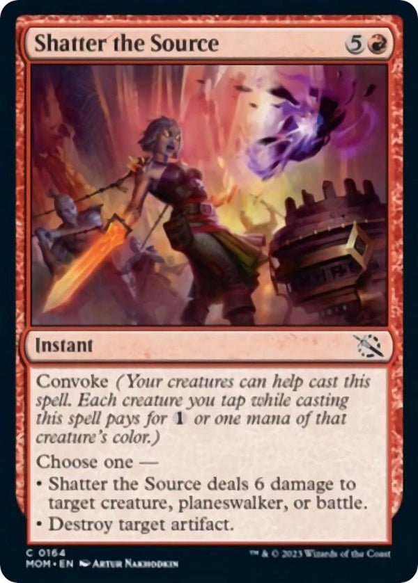 Shatter the Source [MOM - 164] - Cartes Sportives Rive Sud
