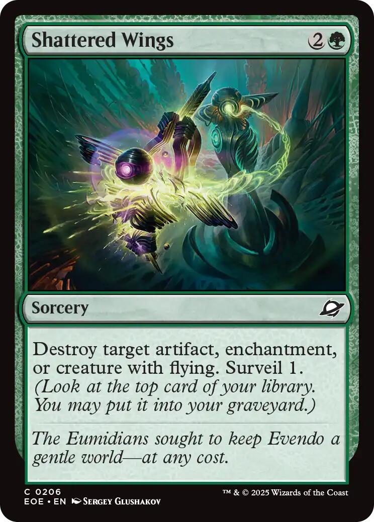 Shattered Wings [EOE - 206] - Cartes Sportives Rive Sud
