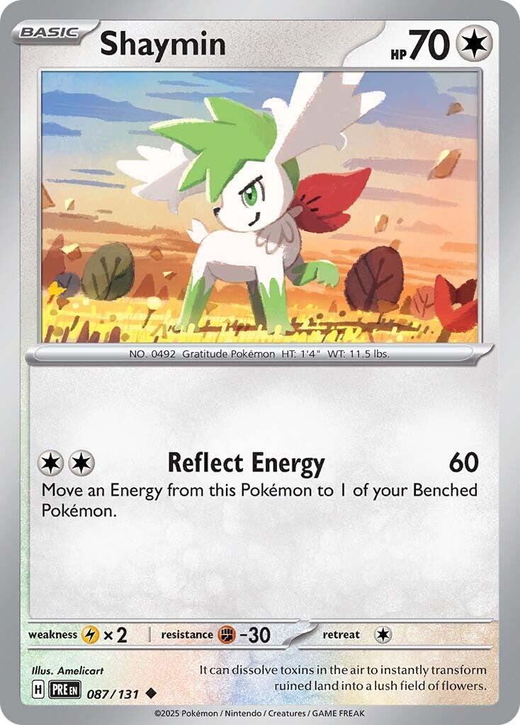 Shaymin [PRE - 087/131] - Cartes Sportives Rive Sud