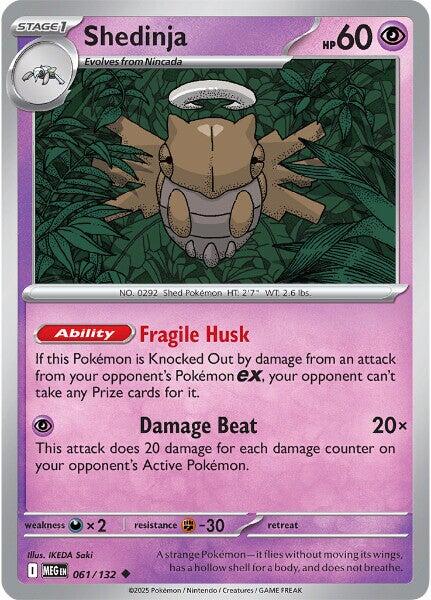Shedinja - 061/132 [MEG - 061/132] - Cartes Sportives Rive Sud