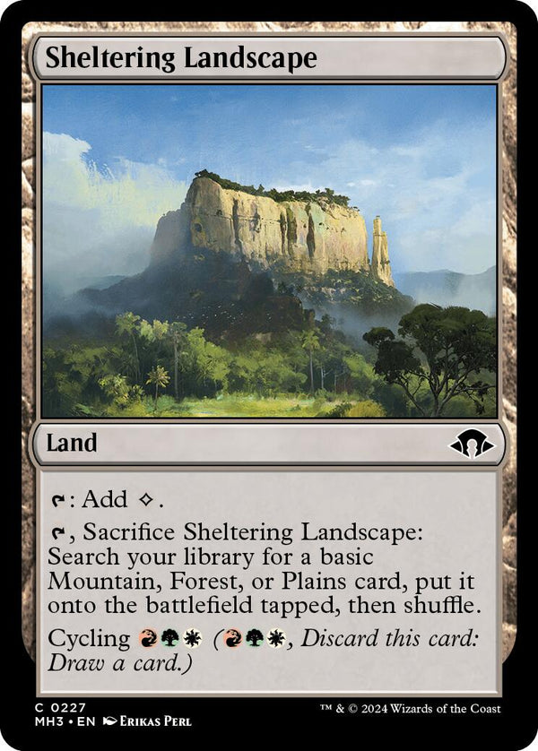 Sheltering Landscape [MH3 - 227] - Cartes Sportives Rive Sud