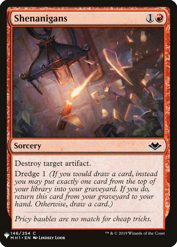 Shenanigans [LIST - 146] - Cartes Sportives Rive Sud