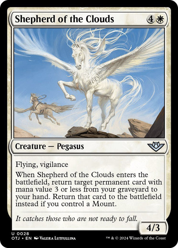 Shepherd of the Clouds [OTJ - 28] - Cartes Sportives Rive Sud