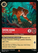 Shere Khan - Menacing Predator [9 - 104/204] - Cartes Sportives Rive Sud
